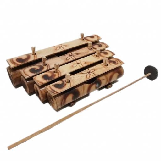 Xilófono Gamelán de bambú