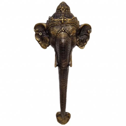 Ganesha - Tirador de puerta de bronce [1]