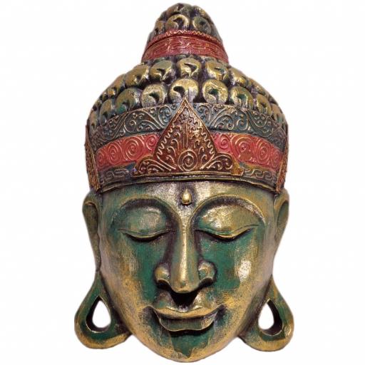 Mascara de Buda pintada [3]