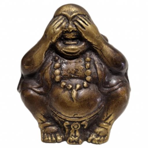 Buda Chino de bronce | Ver, Oír y Callar | Three Wise | Buda feliz [3]