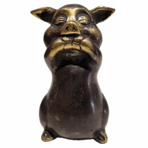 Cerdos de bronce | Ver, Oír y Callar | Three Wise  [1]