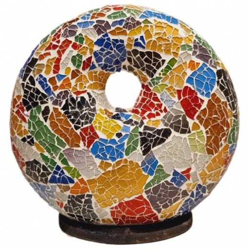 Lámpara de Mosaico con agujero [1]