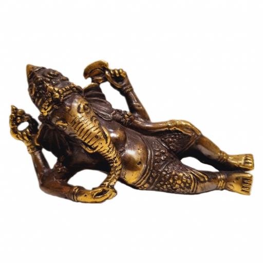 Ganesha de bronce | Ganesha tumbado