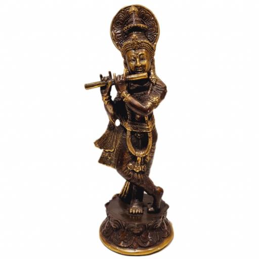 Krishna de bronce