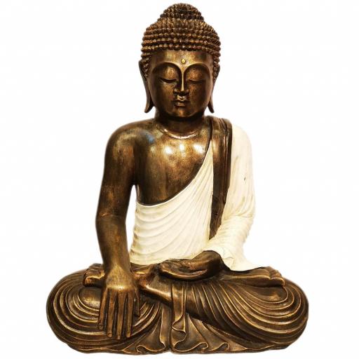 Buda de resina "Bhumisparsha Mudra" [2]