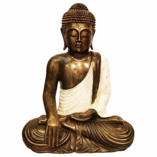 Buda de resina "Bhumisparsha Mudra" [2]
