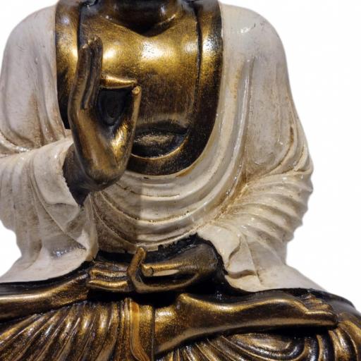 Buda de resina "Vitarka Mudra" [2]