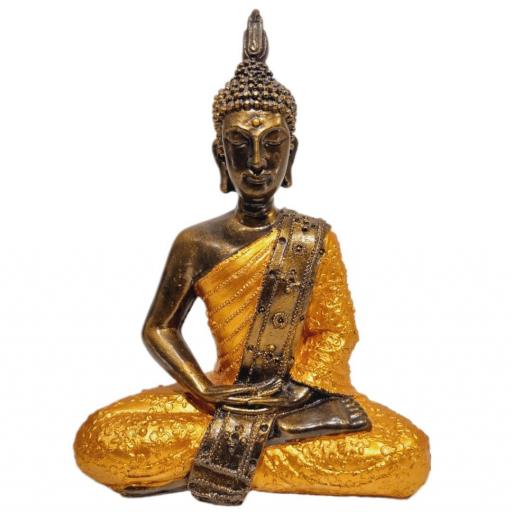 Thai Buda de resina "Dhyana Mudra" [2]