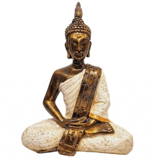Thai Buda de resina "Dhyana Mudra" [1]