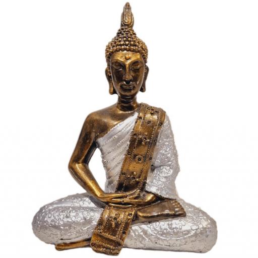 Thai Buda de resina "Dhyana Mudra" [3]
