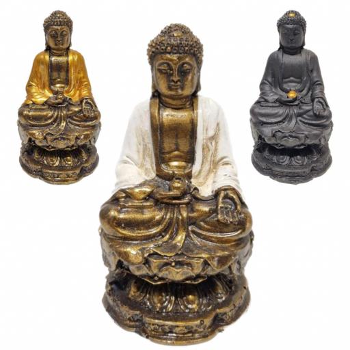 Buda de resina "Dhyana Mudra"