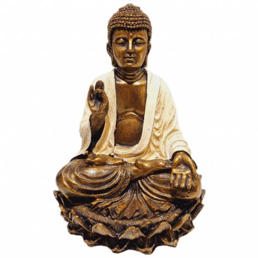 Buda de resina "Vitarka Mudra" [1]