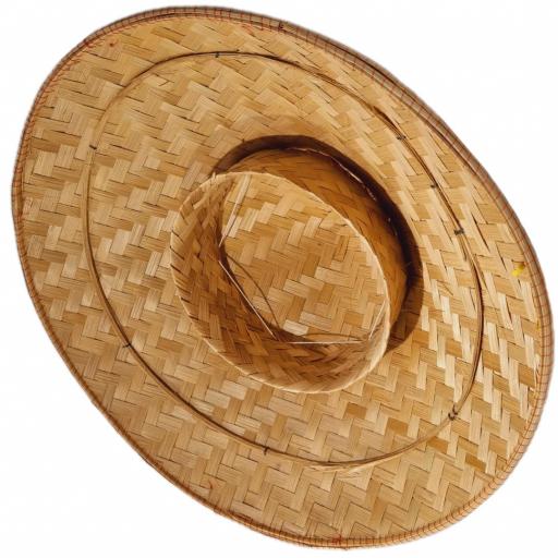 Sombrero Tradicional de Ratán| Lámpara de techo [3]