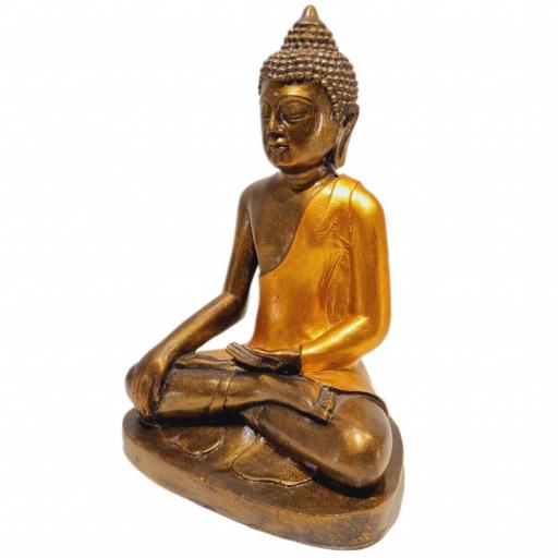 Buda de resina "Bhumisparsha Mudra" [4]