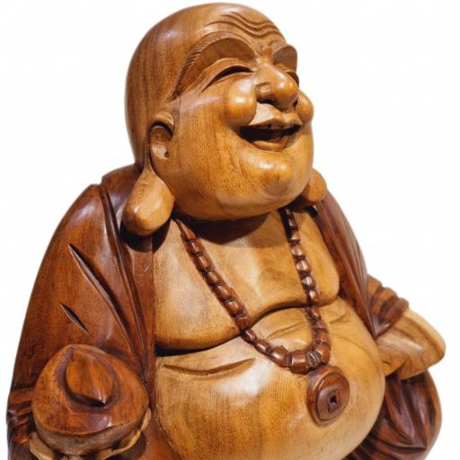 Buda Chino | Buda Feliz | Happy Buddha de madera [2]