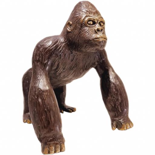 Gorila de bronce
