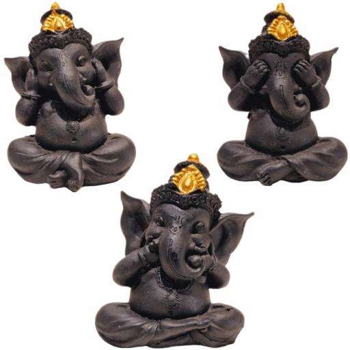 Ganesha de resina | Ver, Oír y Callar  | Three Wise [1]