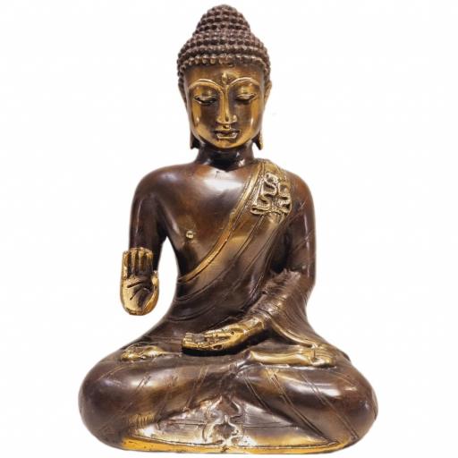 Buda de bronce "Abhaya Mudra"