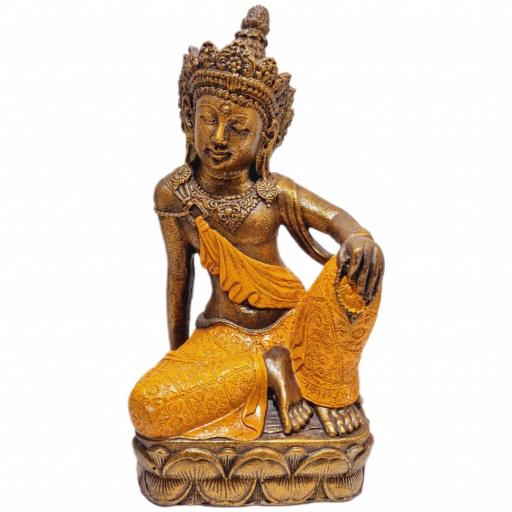 Buda Maitreya de resina