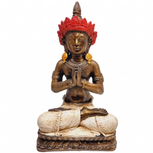 Buda Maitreya de resina
