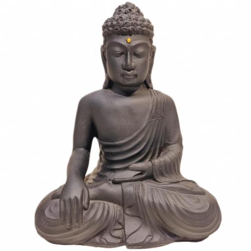 Buda de resina "Bhumisparsha Mudra" [4]