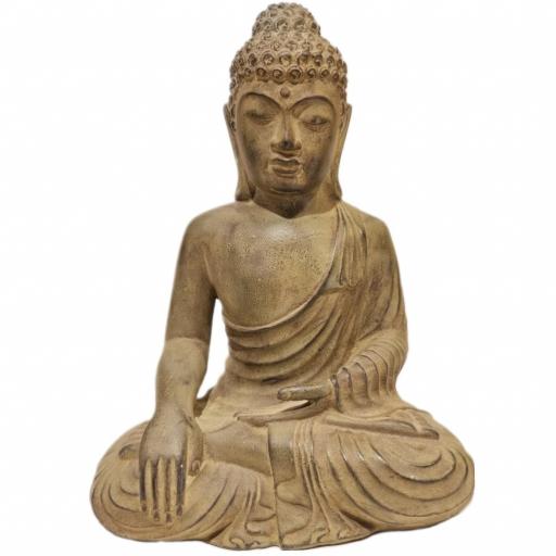 Buda de resina "Bhumisparsha Mudra" [5]