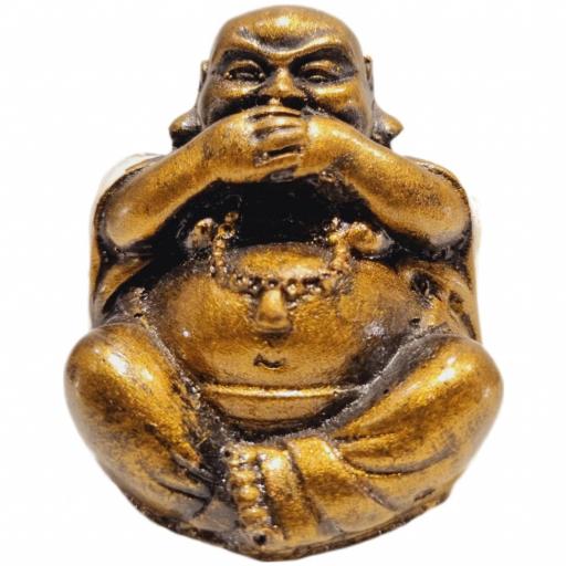 Buda Chino de resina | Ver, Oír y Callar | Three Wise | Buda feliz [3]