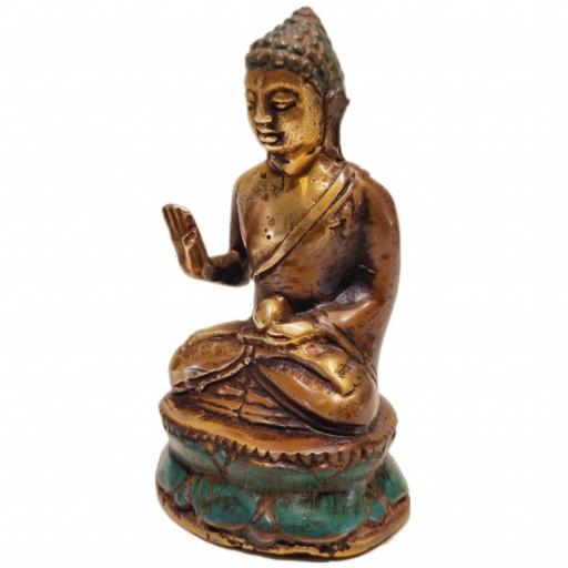 Buda de bronce "Abhaya Mudra" [4]