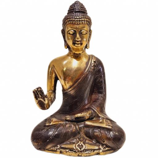 Buda de bronce "Abhaya Mudra"