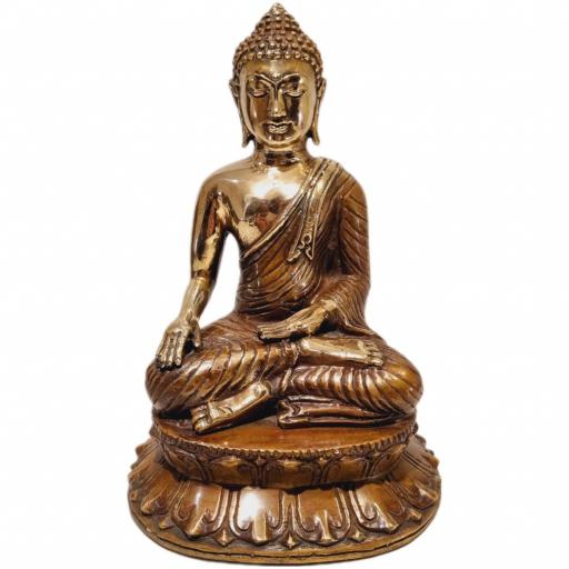 Buda de bronce "Bhumisparsha Mudra" [0]
