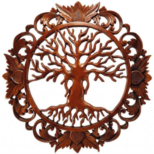 Plafón de Árbol de la Vida de madera | Tree of Life