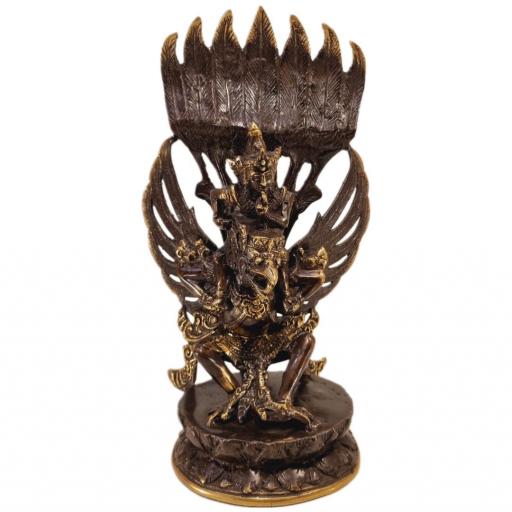 Garuda con Vishnu de bronce [1]