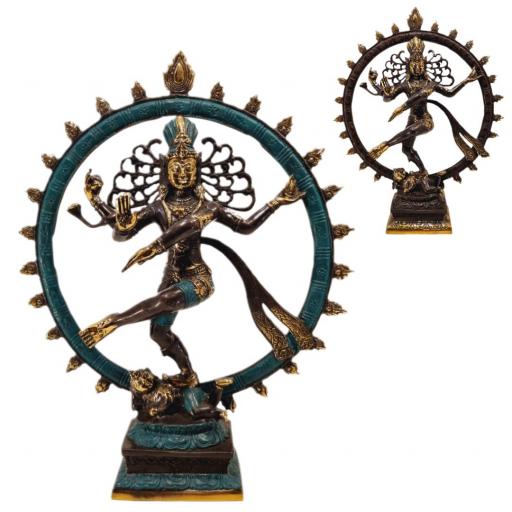 Shiva Nataraja de bronce