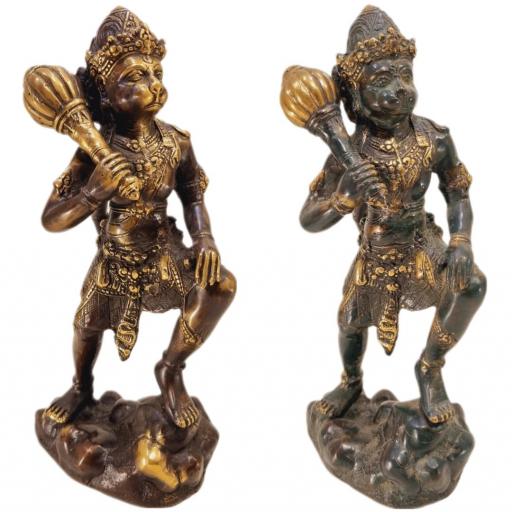 Hanuman de bronce