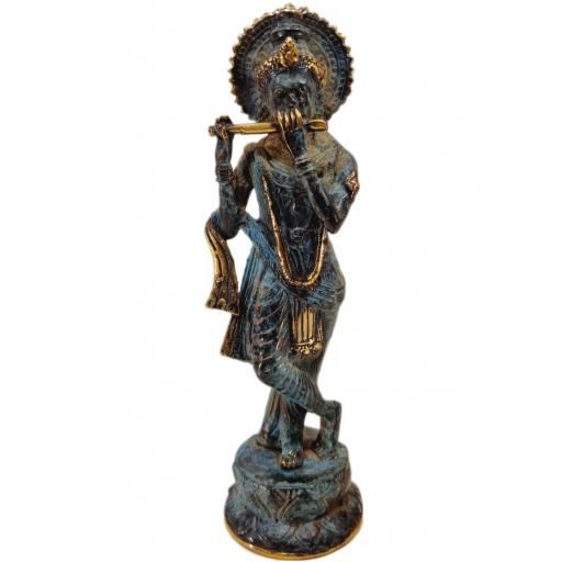 Krishna de bronce