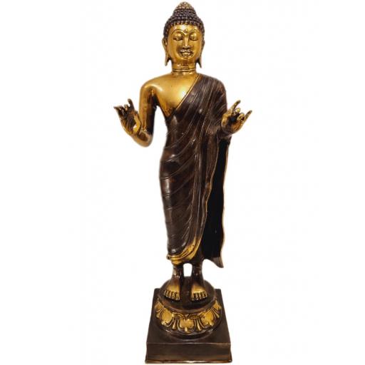 Buda de bronce "Karana Mudra"