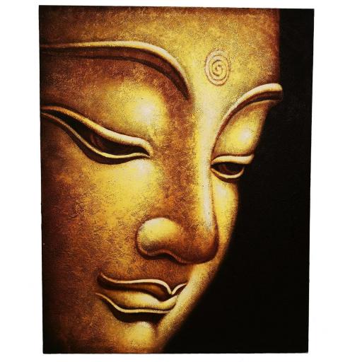 Cuadro de Buda con cara de perfil [0]