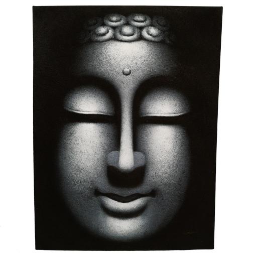 Cuadro de Cara de Buda