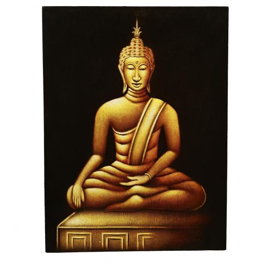 Cuadro de Buda Thai sentado
