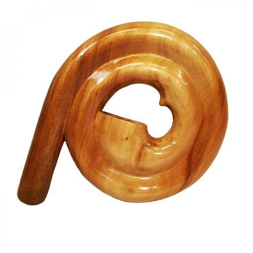 Didgeridoo espiral de madera [0]