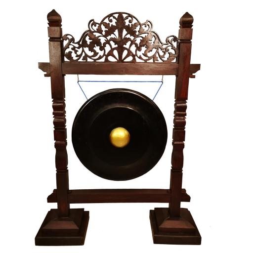 Gong con soporte de madera [0]