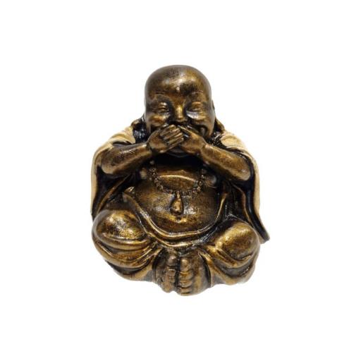 Buda Chino de resina | Ver, Oír y Callar | Three Wise | Buda feliz [2]