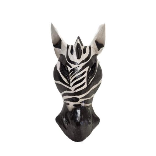 Mascara de zebra pintada [2]