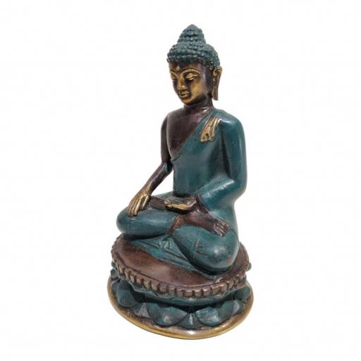 Buda de bronce "Bhumisparsha Mudra" [4]