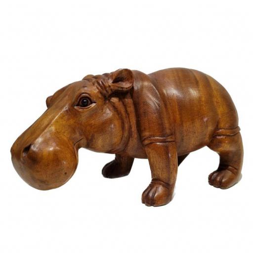 Hipopótamo de madera [0]
