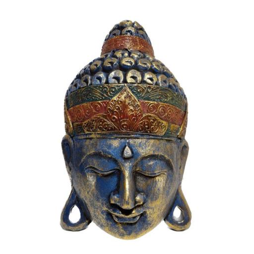 Mascara de Buda pintada [2]