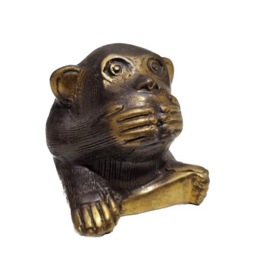 3 Monos Sabios de bronce | Ver, Oír y Callar | Three Wise Monkey [1]