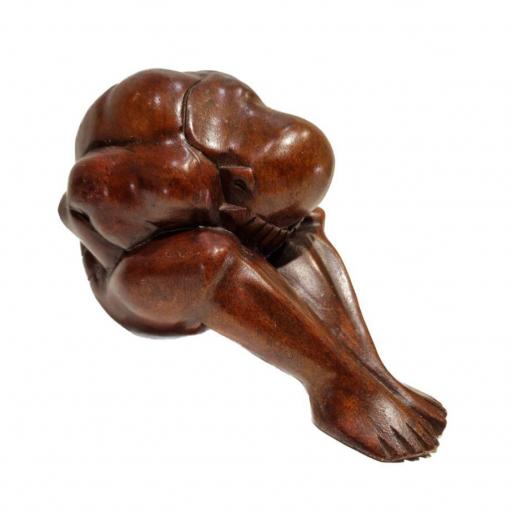 Figura de Yogi de madera [2]