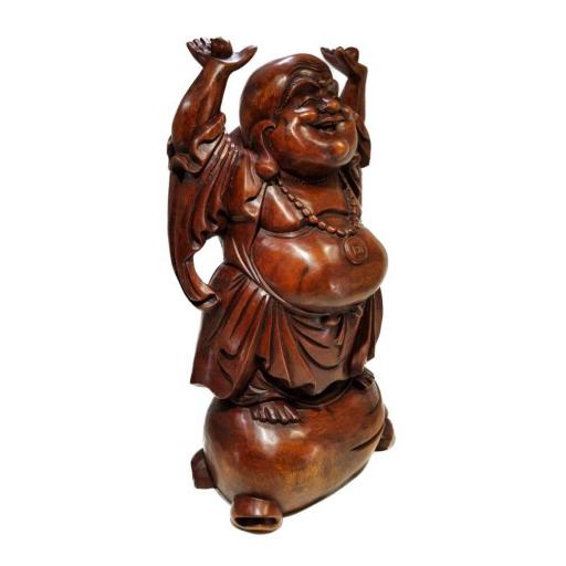 Buda Chino | Buda Feliz | Happy Buddha de madera  [2]