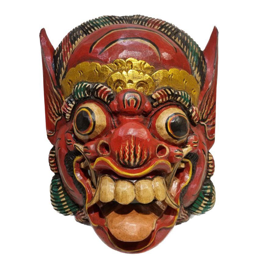 Mascara de Barong pintada